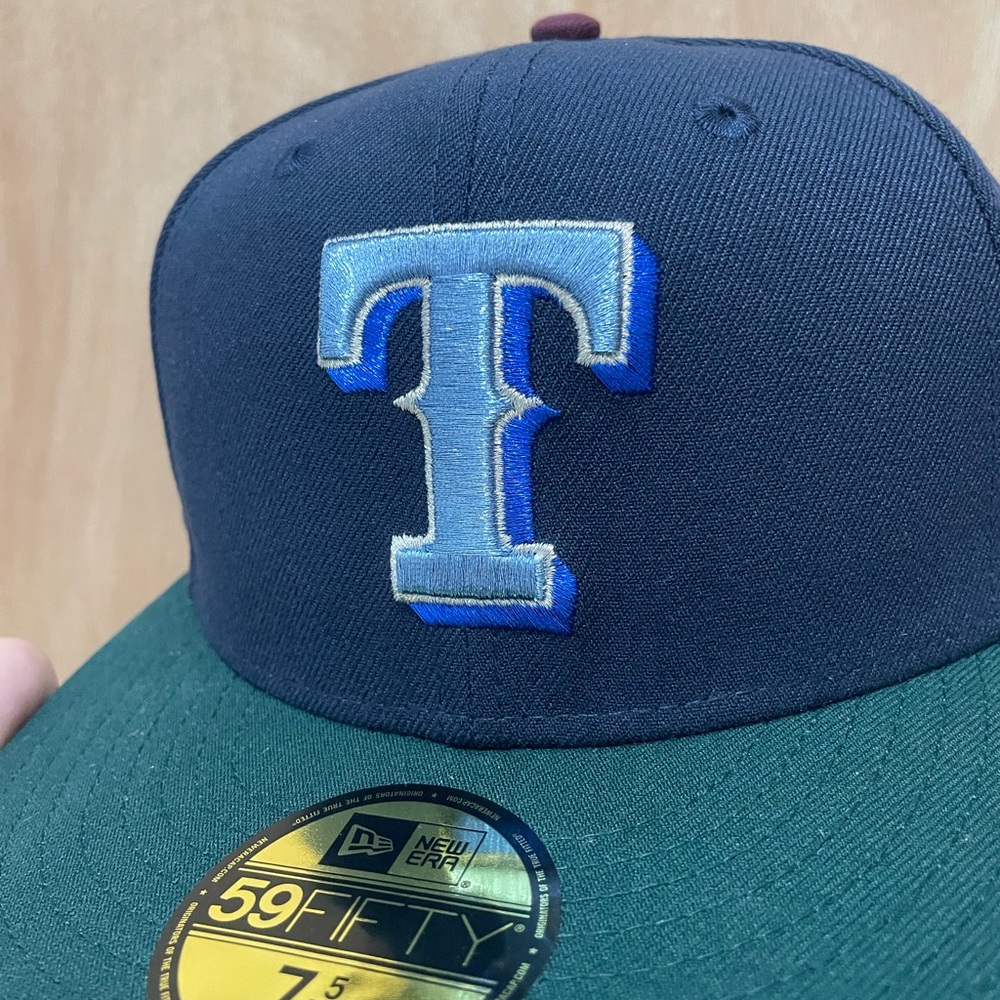 Rahnni Fitteds Hatclub Texas rangers Size 7 5/8 Rahnni Was Here Pack